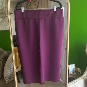 Elegant Purple Women's Skirt